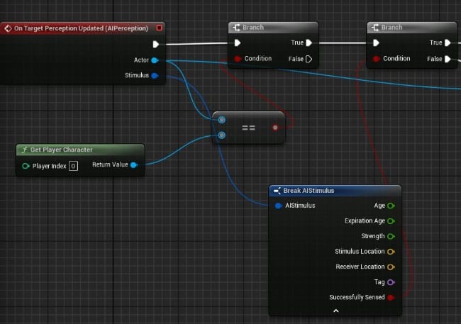 UE5の敵の追跡
